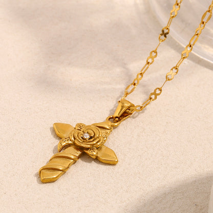 COLLAR ROSE