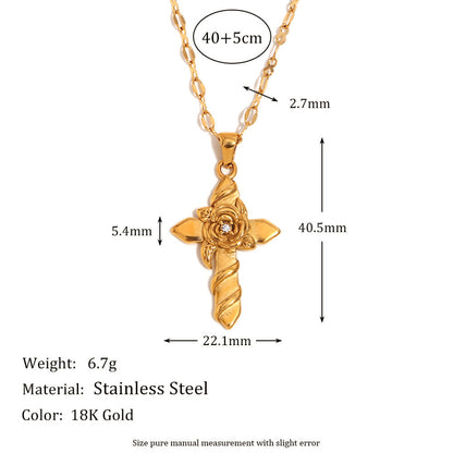 COLLAR ROSE