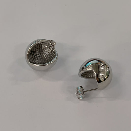 Aretes Isabelli plateados