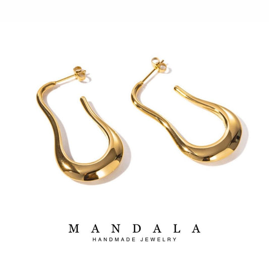 Aretes Moscú Dorados